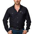 Ferrell "Flint" Long Sleeve Men's Pearl Snap Shirt