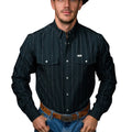 Ferrell "The Club" Long Sleeve Men's Pearl Snap Shirt