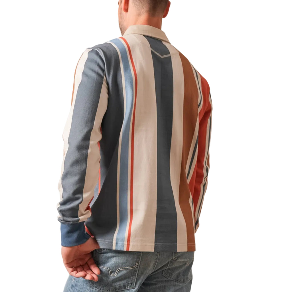 Kimes Ranch Men's Wyatt Rugby Shirt
