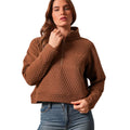 Kimes Ranch Ladies' 1/4 Zip Quilted Pullover