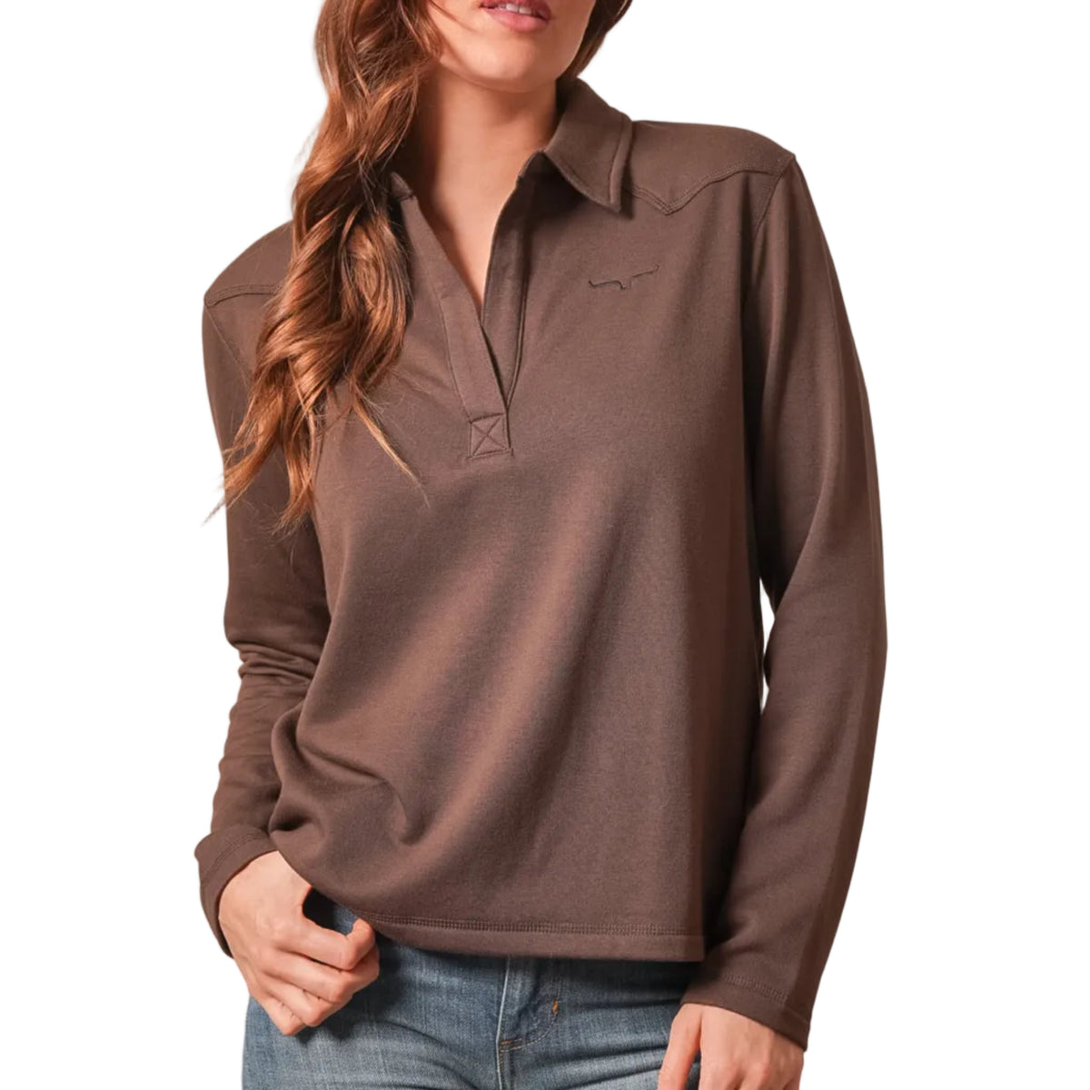 Kimes Ranch Ladies' Riva Rugby Shirt