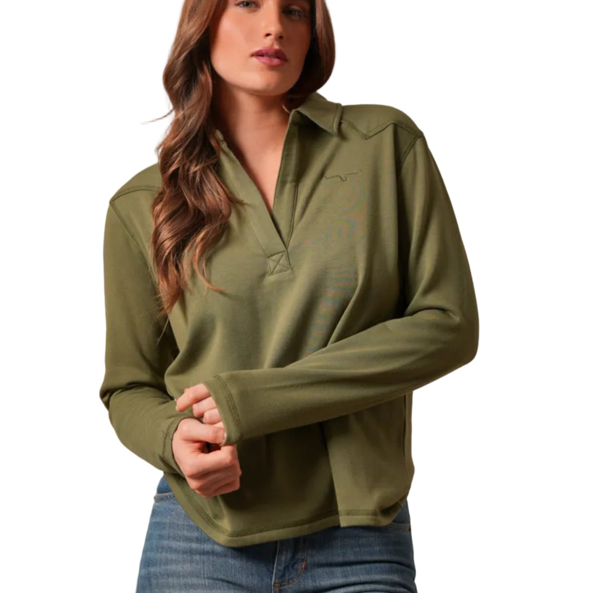 Kimes Ranch Ladies' Riva Rugby Shirt
