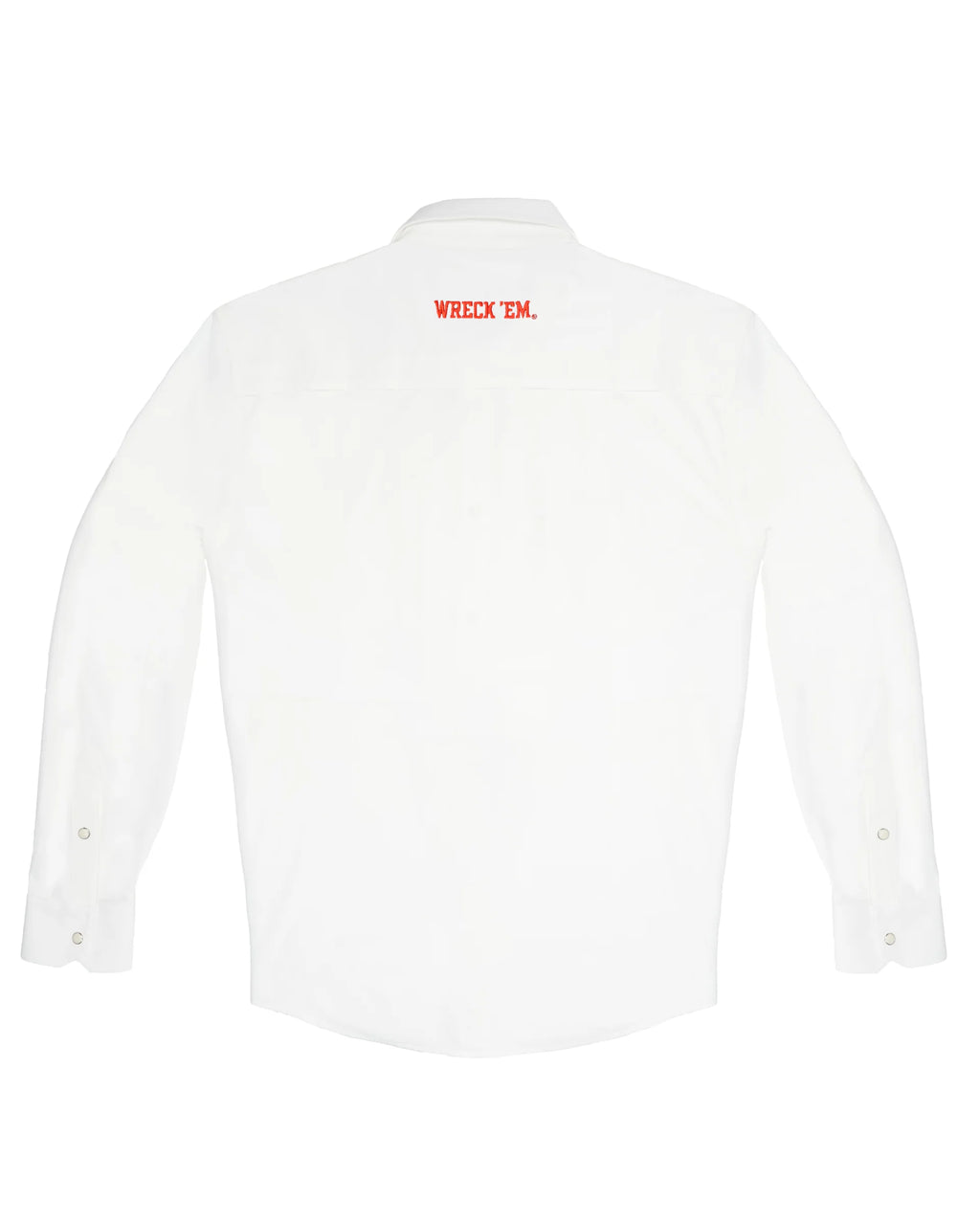 "Snaps" TTU Men's Long Sleeve Pearl Snap Shirt