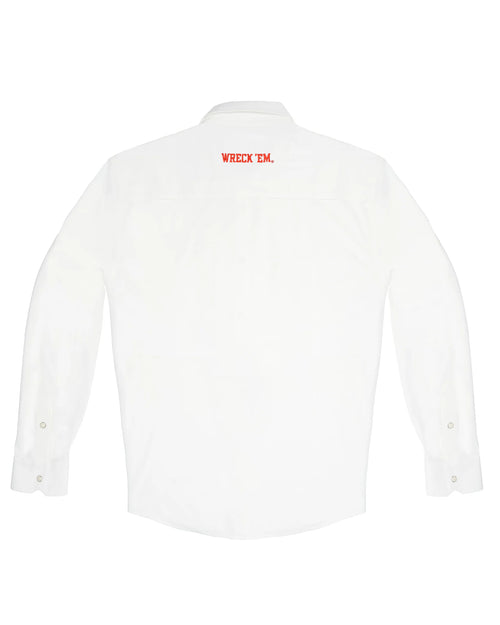 "Snaps" TTU Men's Long Sleeve Pearl Snap Shirt