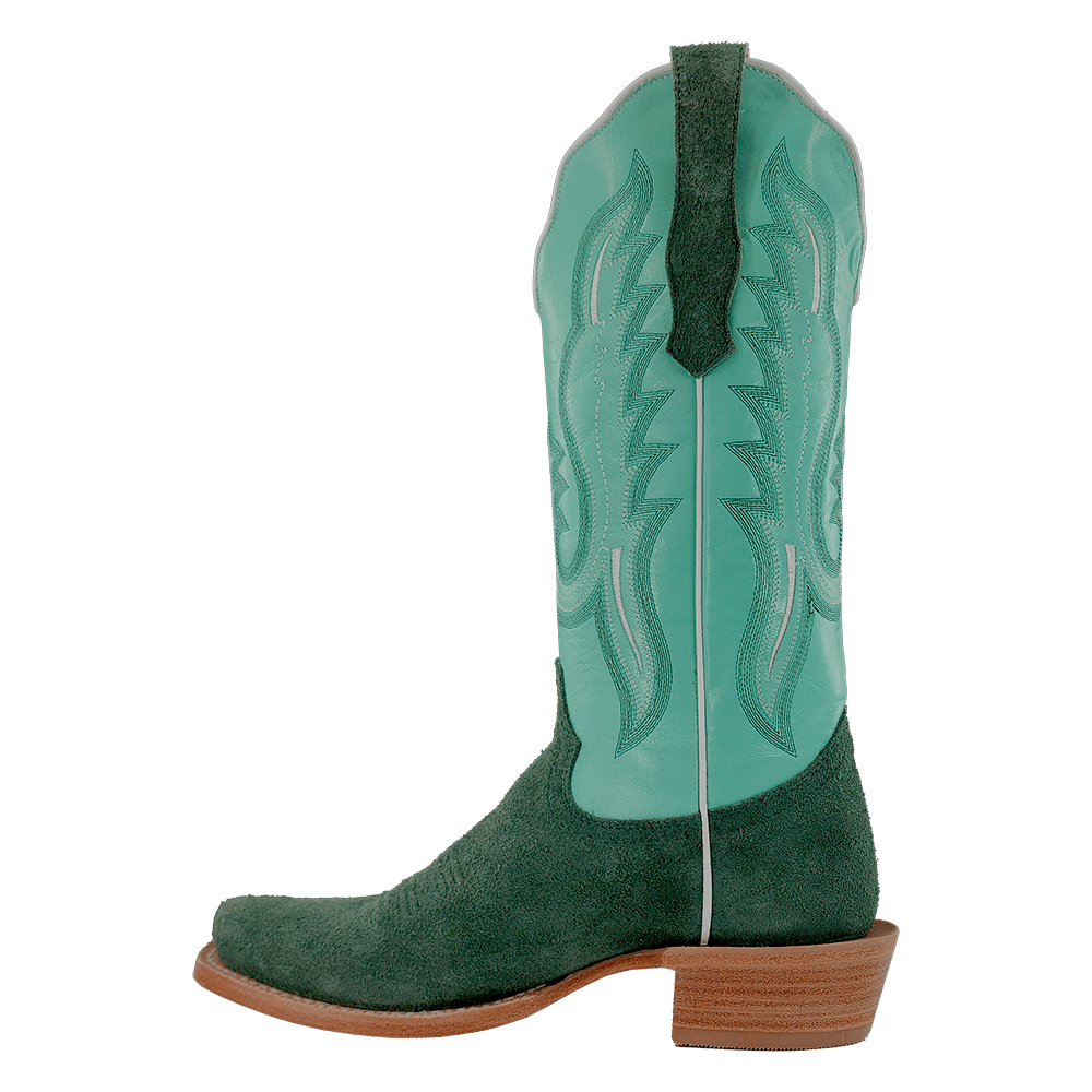 R. Watson Teal Roughout Ladies' Boot