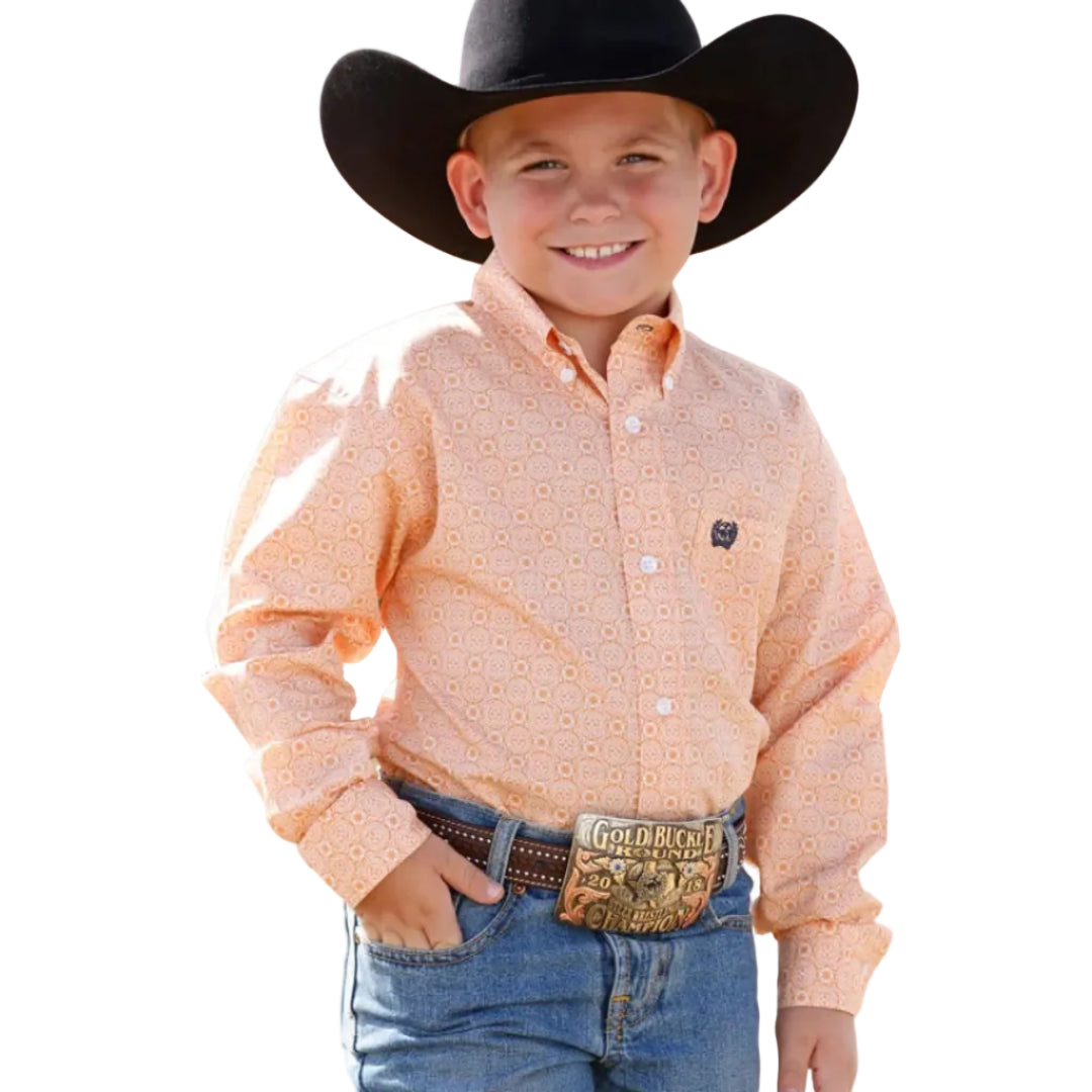 Cinch Button Down Children's Shirt