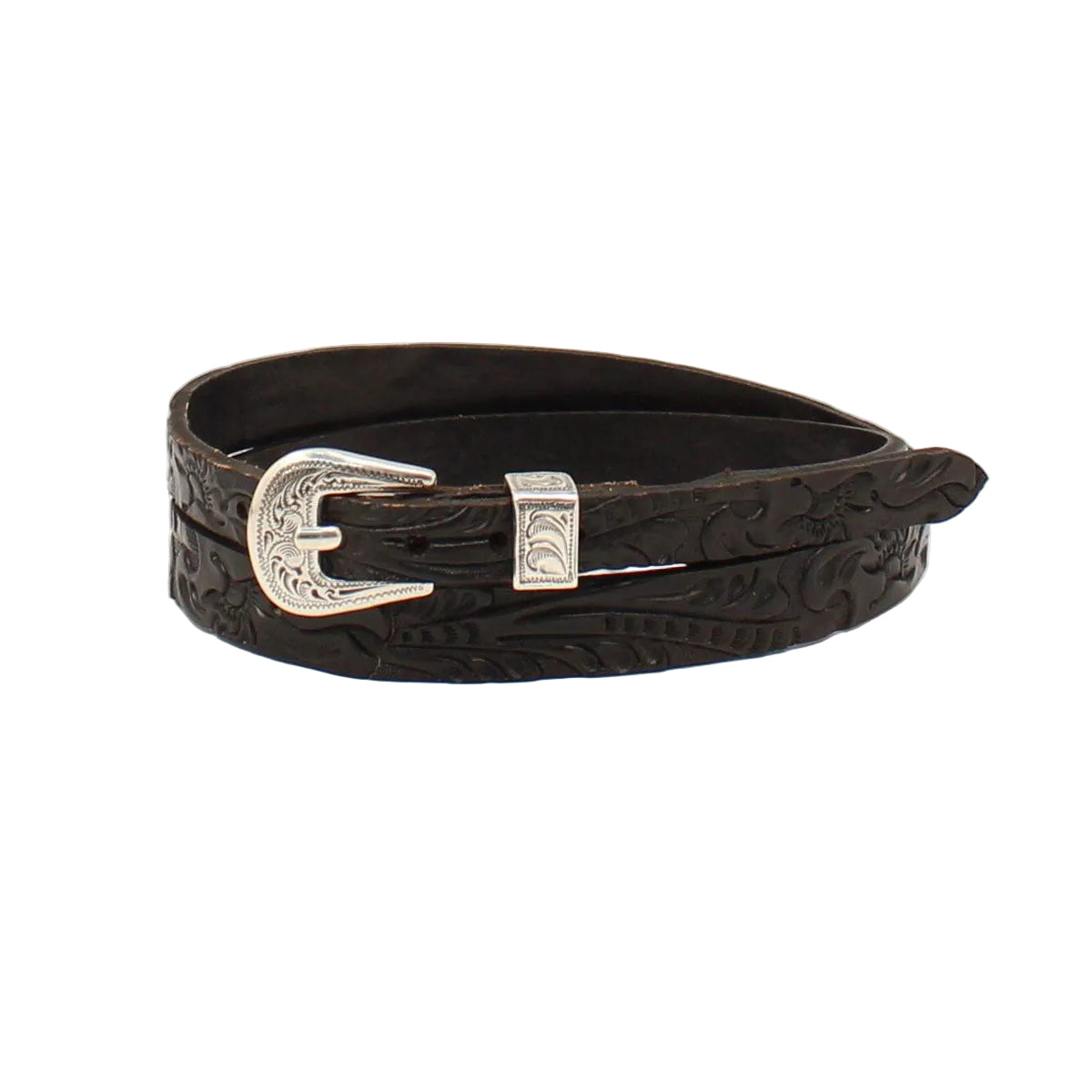 Floral Tooled Hatband