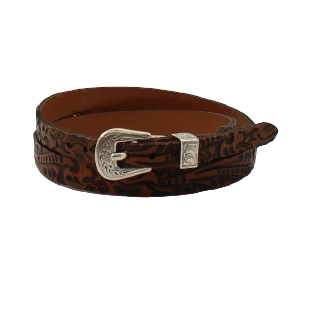 Floral Tooled Hatband