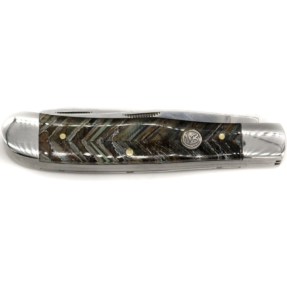 Whiskey Bent Cutlery Trapper Knife
