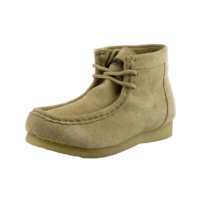 Roper Tan Suede Lace Up Gum Sole Men's Casual Shoe