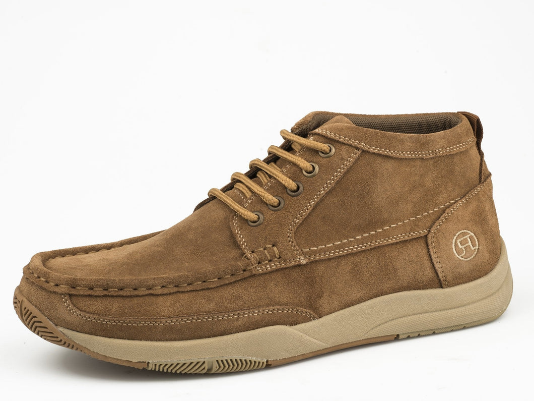Roper Tan Leather Chukka-Swifter Sole Men's Casual Shoe