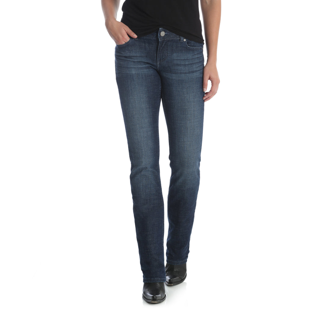 Wrangler Mid Rise Straight Leg Ladies' Jean