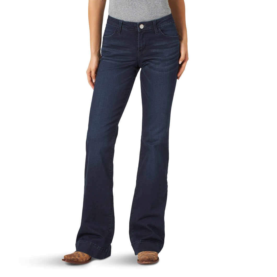 Wrangler Retro Mae Mid Rise Trouser Ladies' Jean