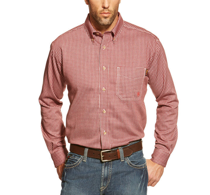 Ariat Wine FR Men's Shirt