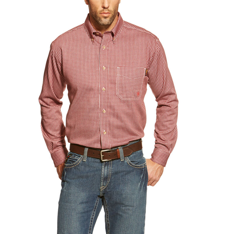 Ariat Wine FR Men's Shirt