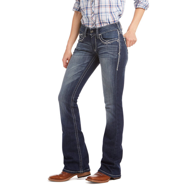 Ariat Mid Rise Entwined Boot Cut Ladies' Jean