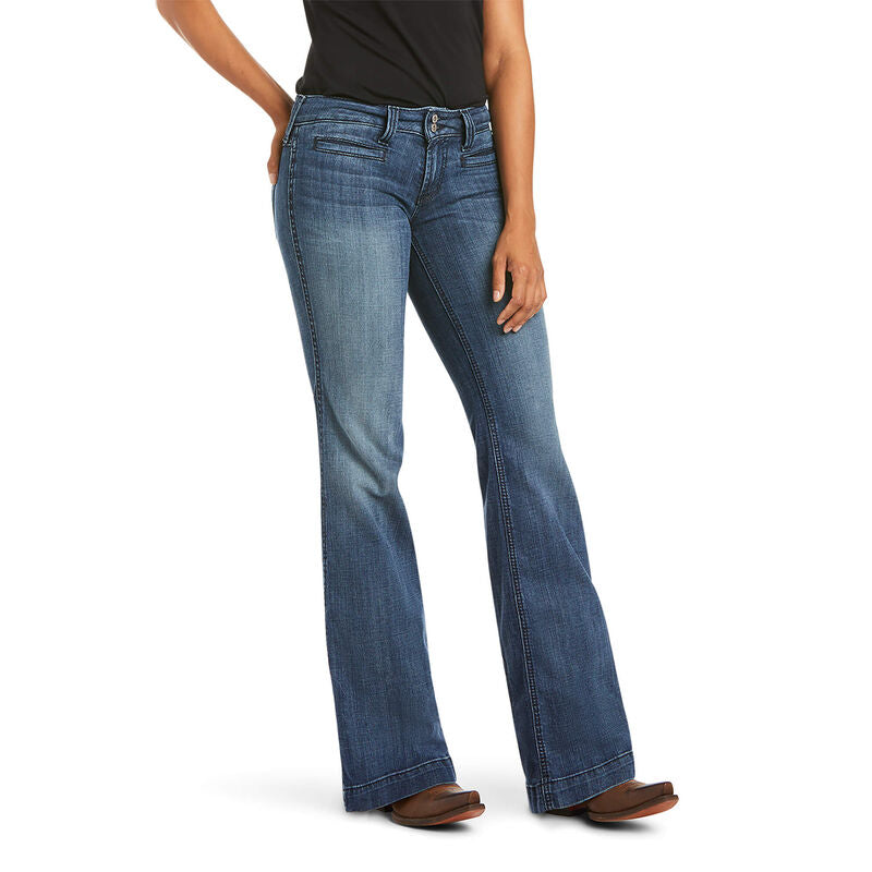 Ariat Mid Rise Ella Trouser Ladies' Jean