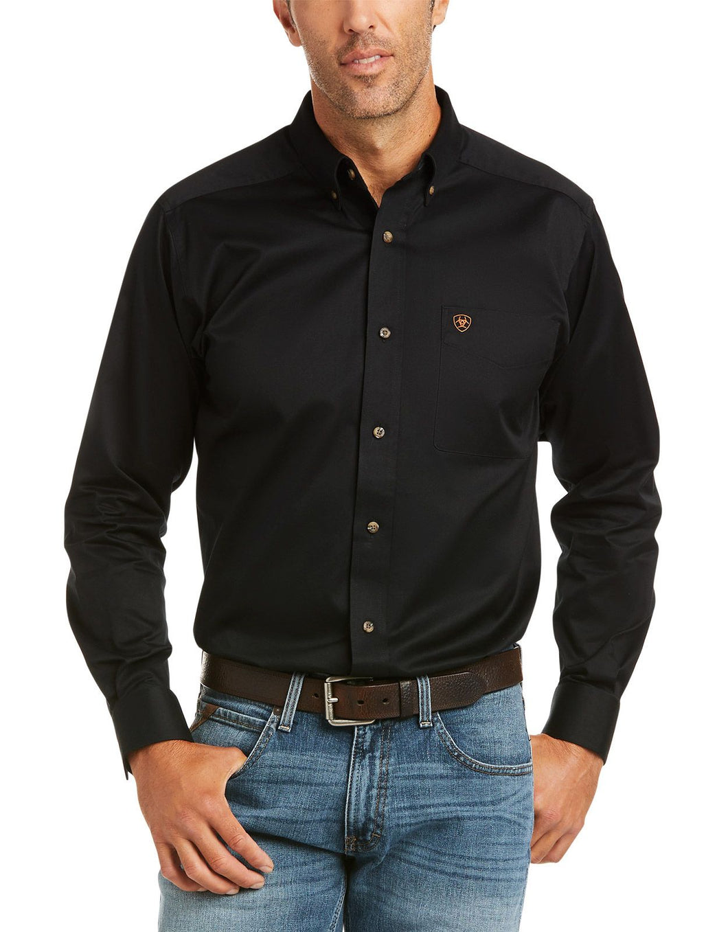 Ariat Black Fitted Men's Shirt
