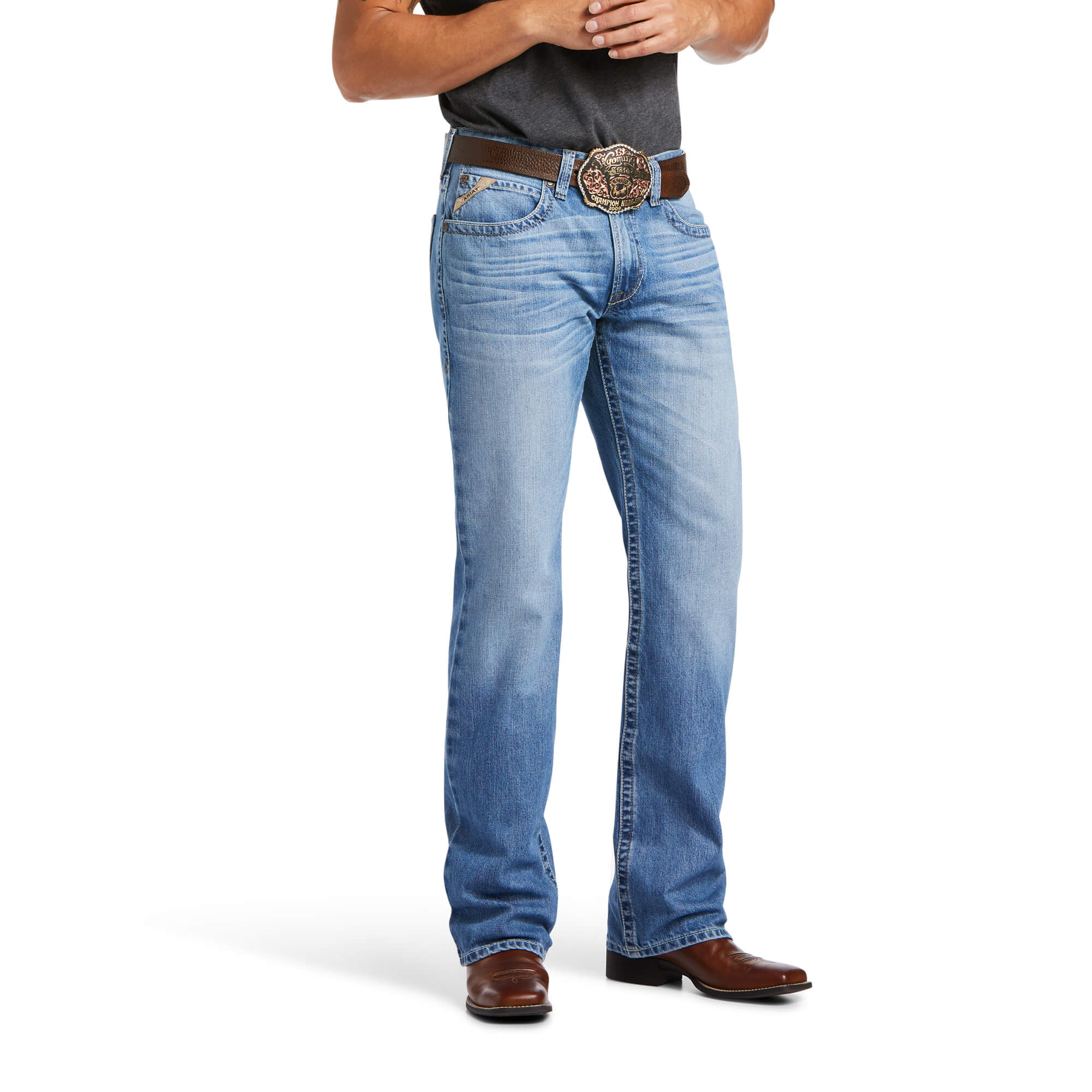 Ariat Men's M4 Relaxed Stretch Goldfield Boot Cut Jean