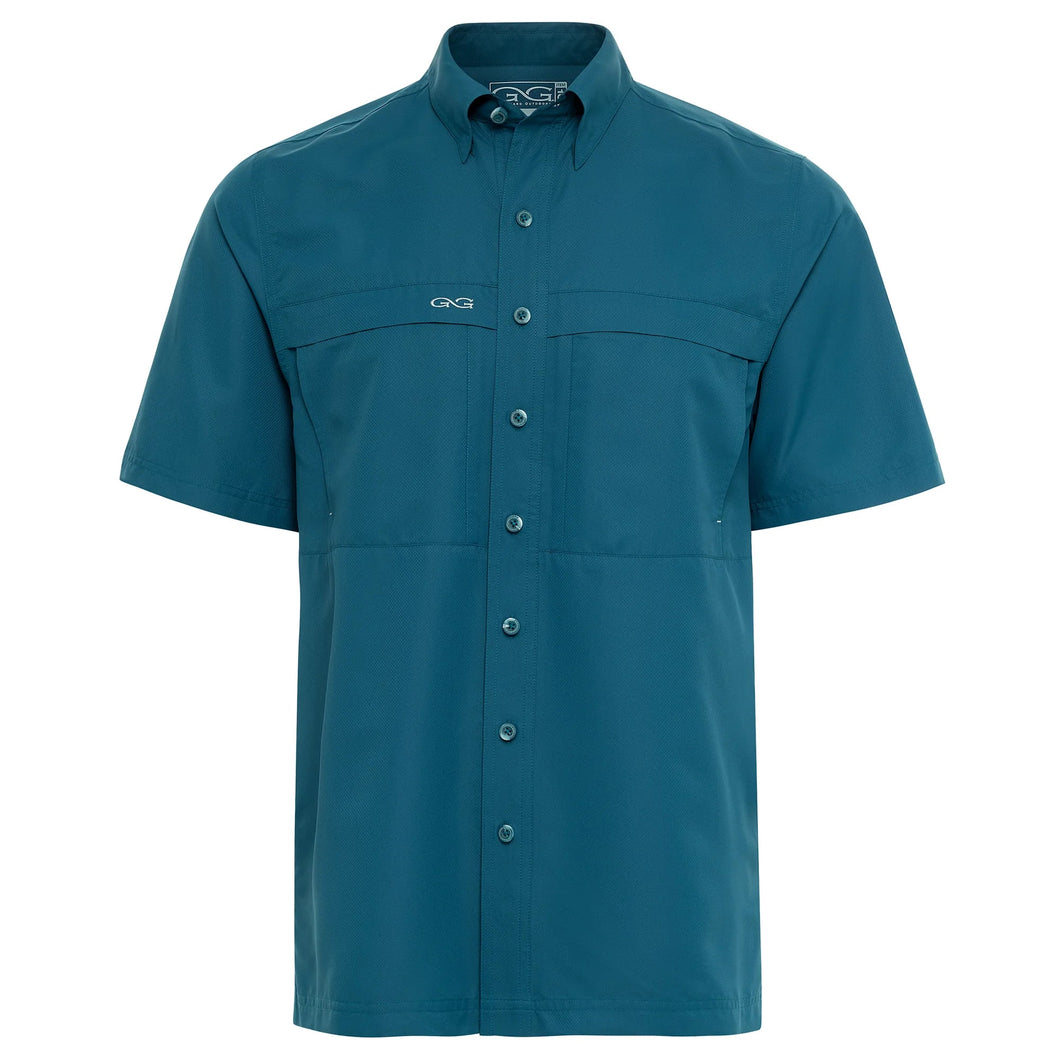 GameGuard Men's Marine Microfiber Short Sleeve Shirt