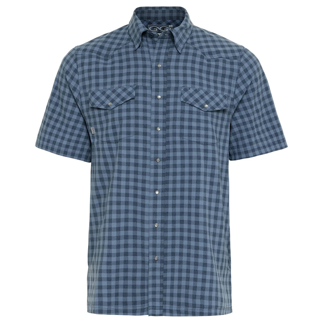 GameGuard Men's Slate Pearl Snap Shirt