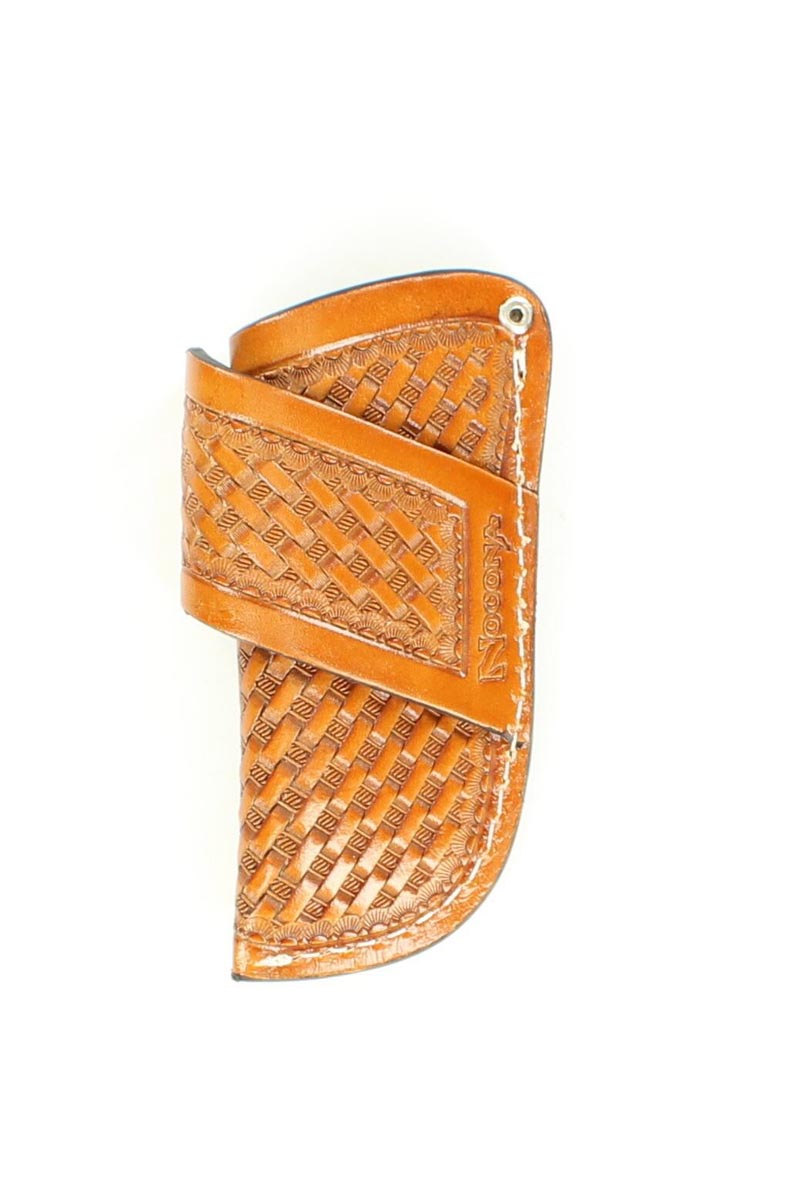 Leather Basketweave Knife Sheath