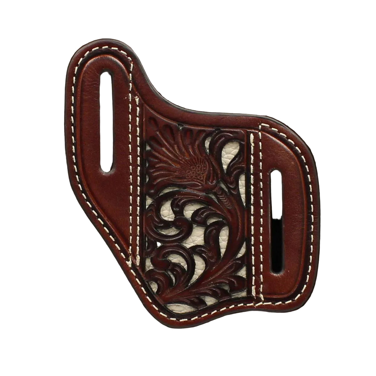 Nocona Angled Floral Knife Sheath