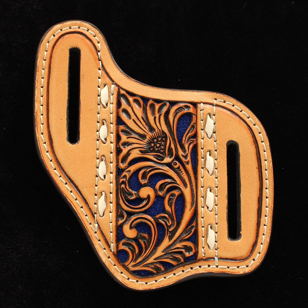 Nocona Angled Floral Knife Sheath