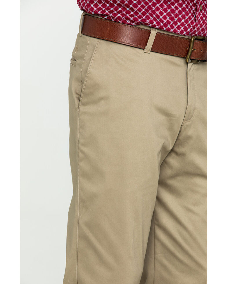 Wrangler Khaki Flat Front Men s Riata Dollar Western Wear