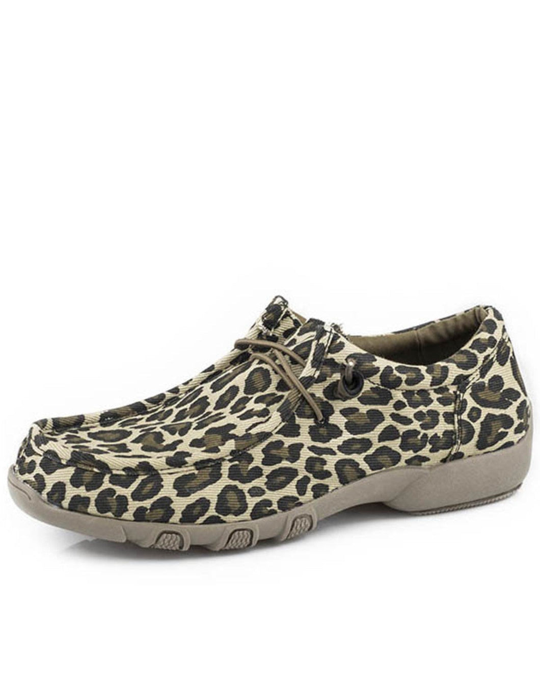 Roper Leopard Slip On Ladies' Casual Shoe