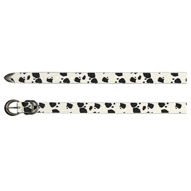 Cow Print Children's Belt
