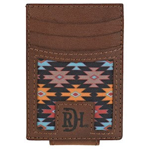 Red Dirt Hat Co Men's Southwest Canvas Inlay Card Clip