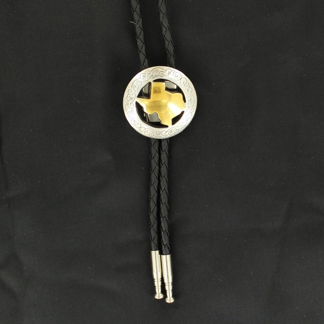 Round Texas Bolo Tie