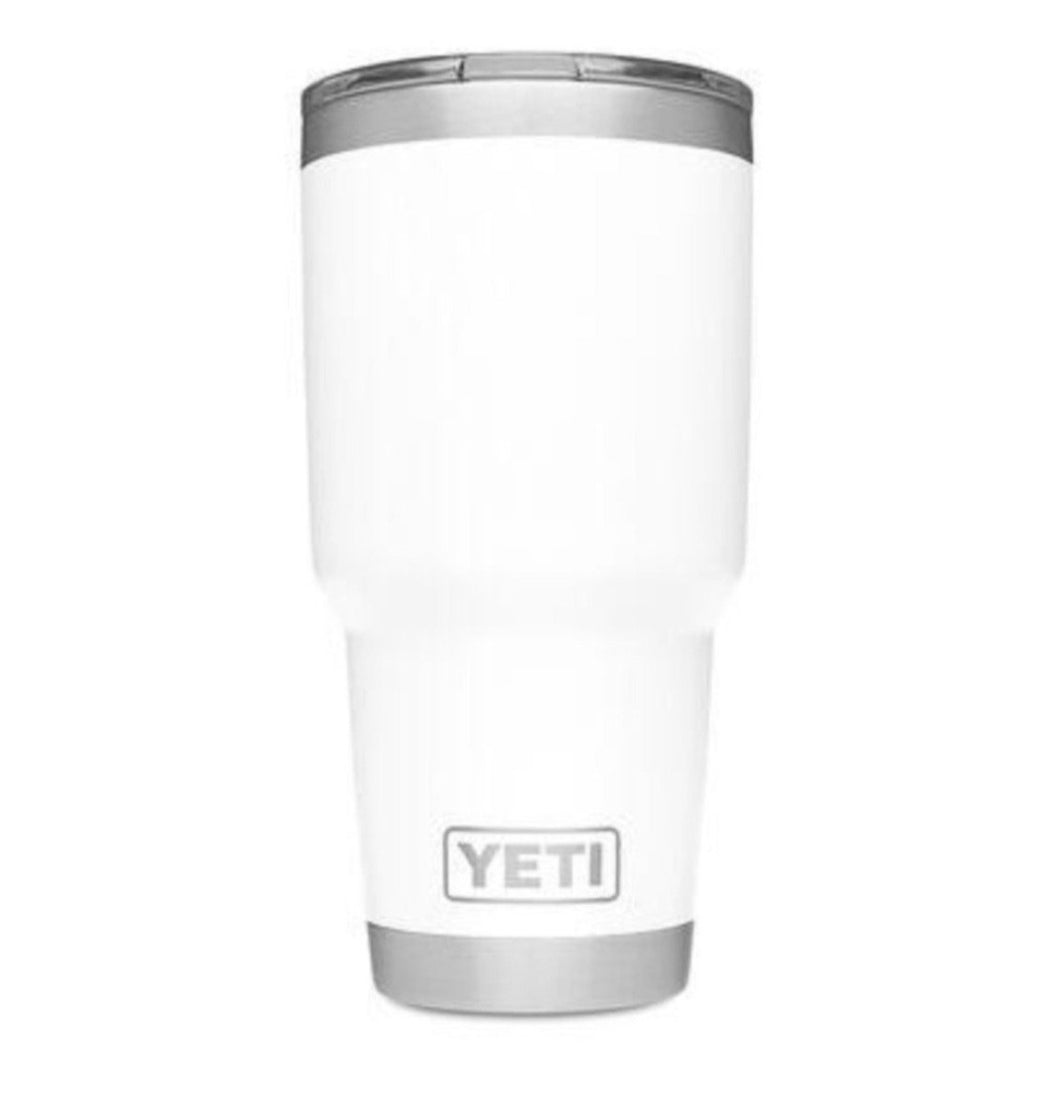 Yeti Rambler White 30oz