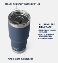 Load image into Gallery viewer, Yeti Rescue Red 30oz Rambler
