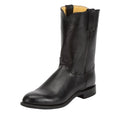 Justin Black Classic Roper Men's Boot