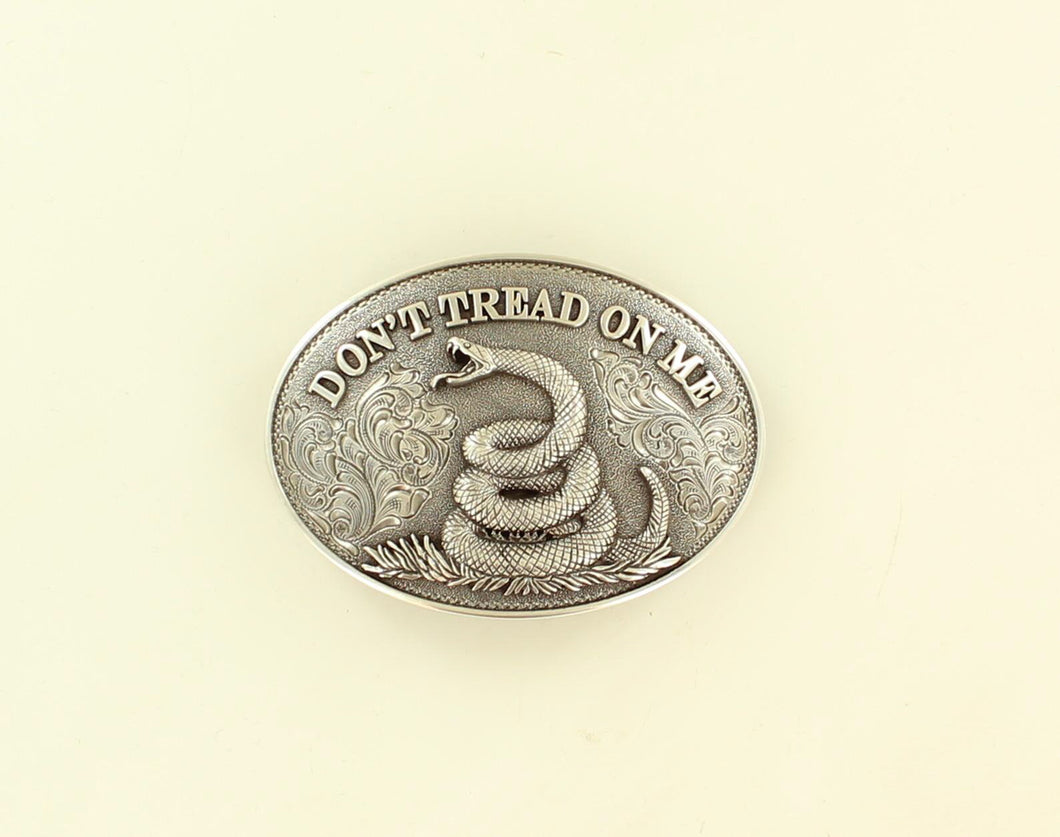 Oval Don't Tread On Me Buckle