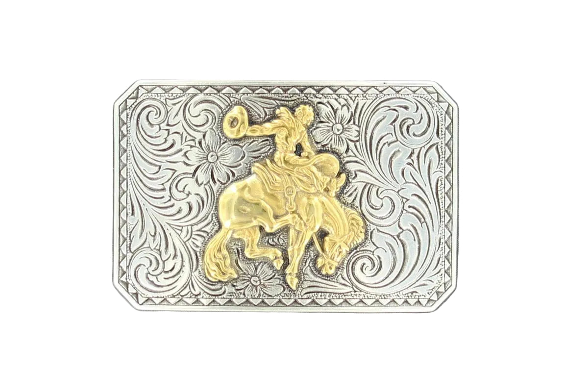 Rectangle Triangle Edge Bucking Horse Buckle
