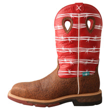 Load image into Gallery viewer, Twisted X Ruby Distressed Saddle Men&#39;s Work Boot
