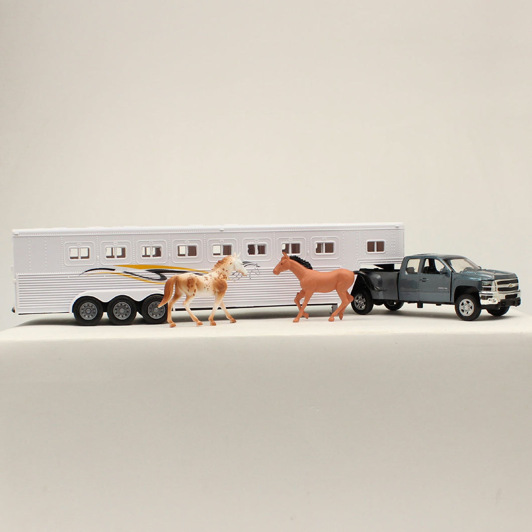 Truck Trailer Horse Set