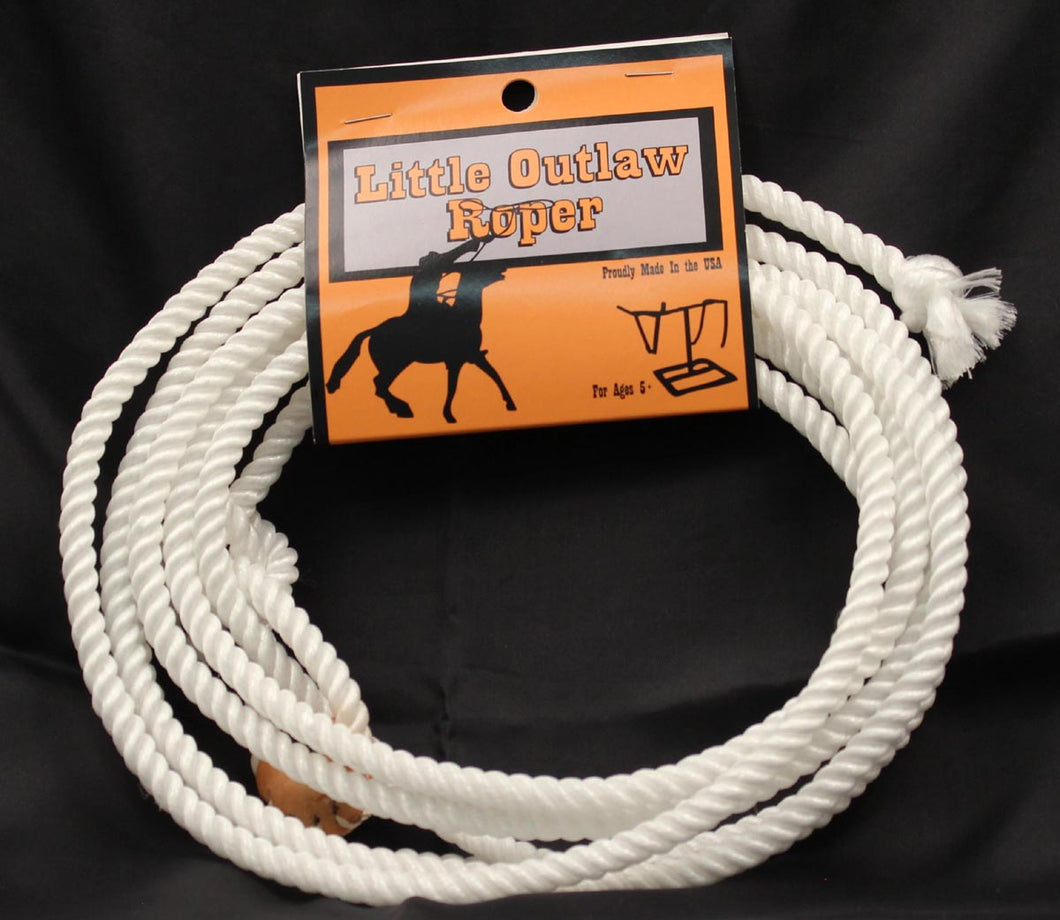 Lil Outlaw Rope Natural White