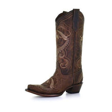Load image into Gallery viewer, Circle G Sand Embroidered Ladies&#39; Boot
