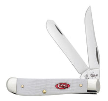 Load image into Gallery viewer, Case Standard Jig White Synthetic Mini Trapper Knife
