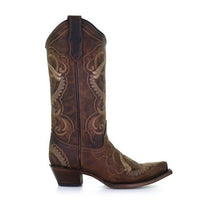 Load image into Gallery viewer, Circle G Sand Embroidered Ladies&#39; Boot
