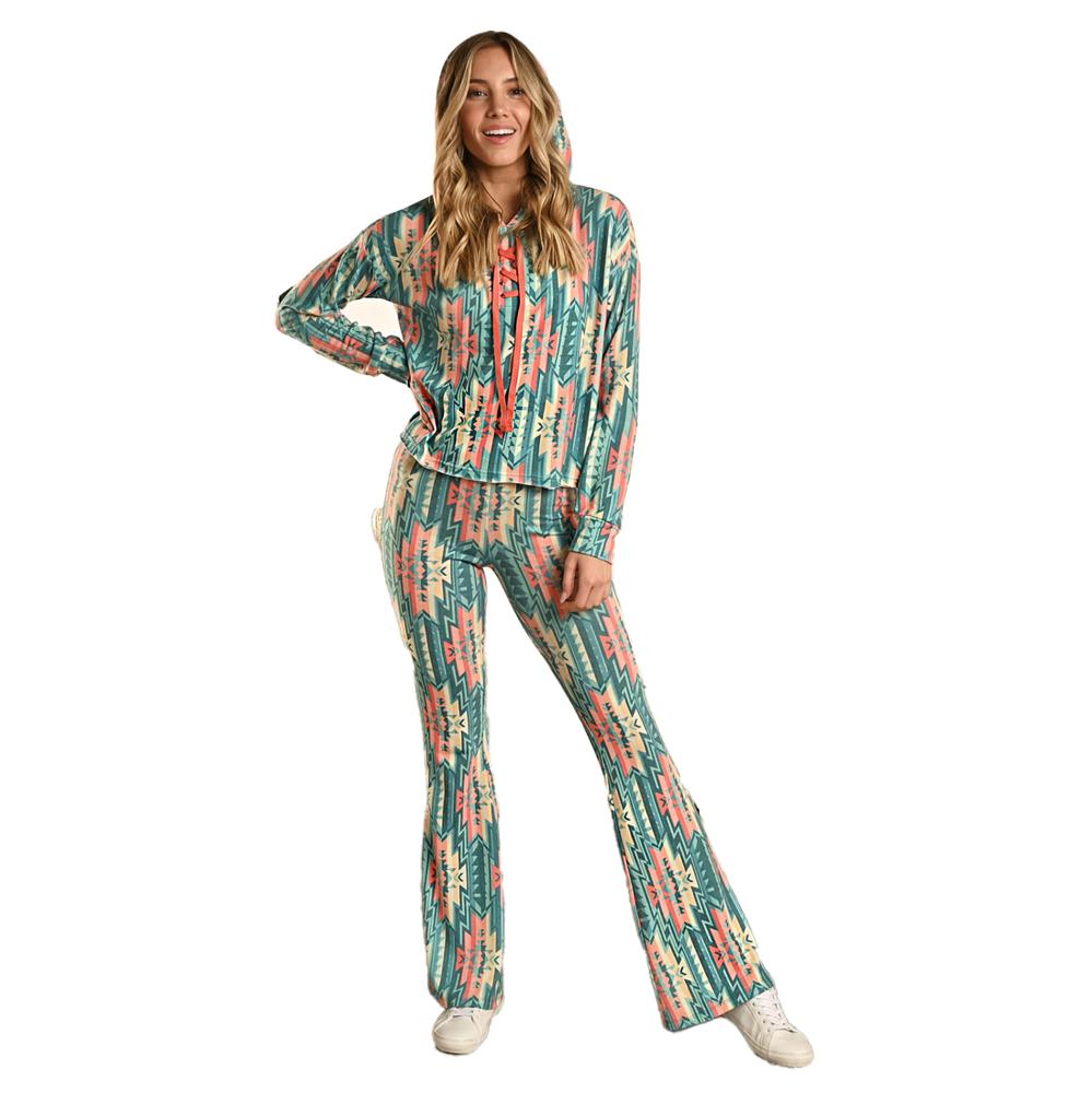 Rock & Roll Ladies' Aztec Flares