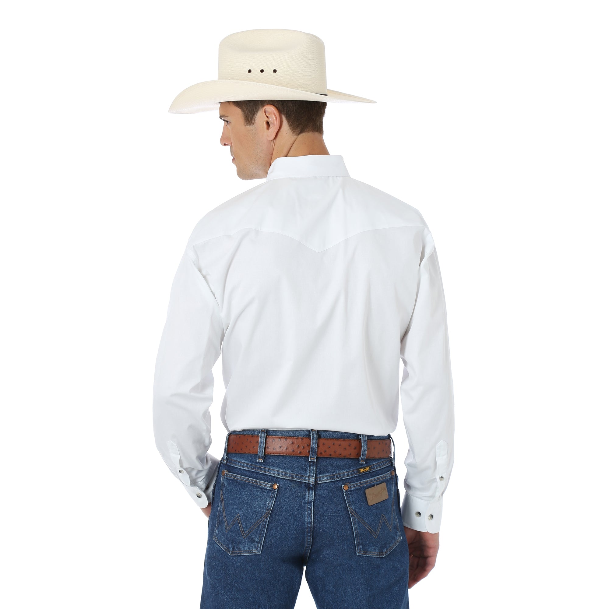 Wrangler White Painted Desert Men's Shirt