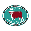 Lazy J Ranch Wear Original Patch Hereford Sticker