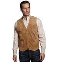 Cripple Creek Men's Snap Leather Vest