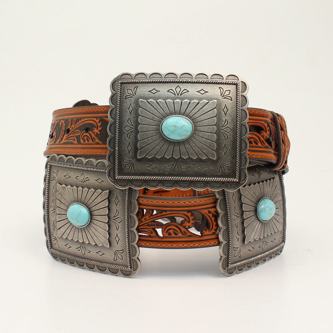 Ariat Rectangle Concho Ladies' Belt