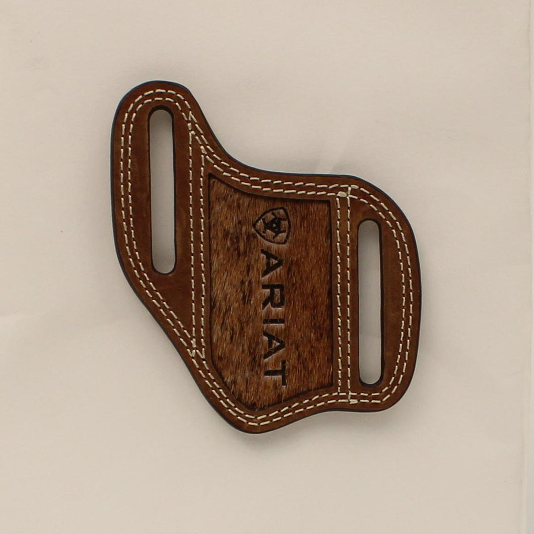 Ariat Brown Cowhide Knife Sheath